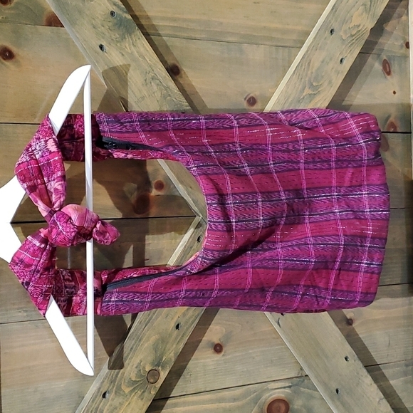 ARTISAN PURPLE PINK EMBROIDERED FLORAL BAG - Picture 7 of 10